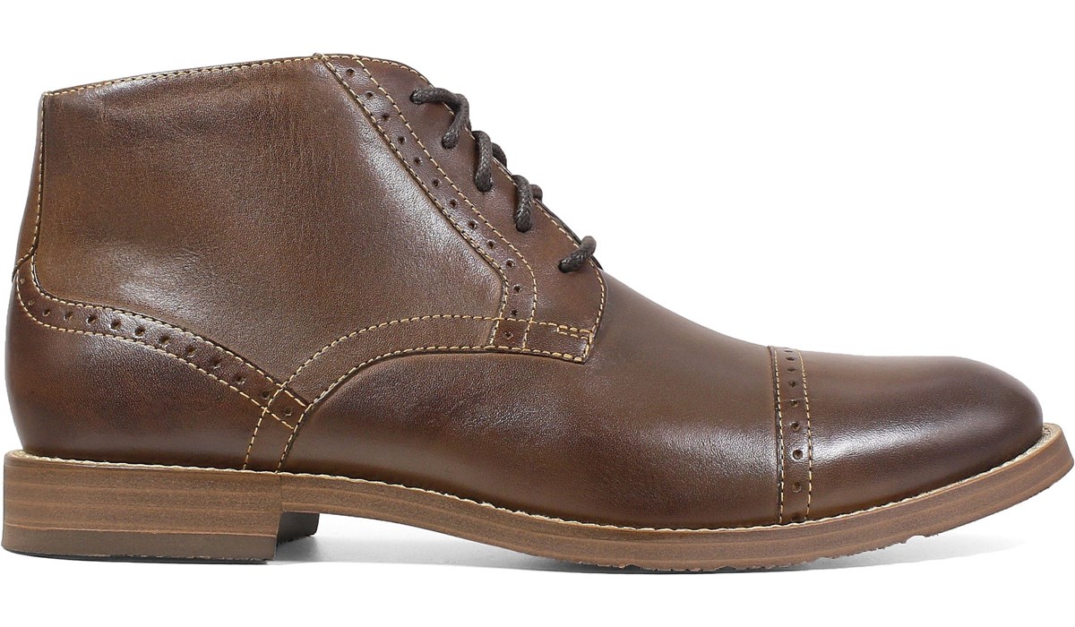 cap toe chukka boot