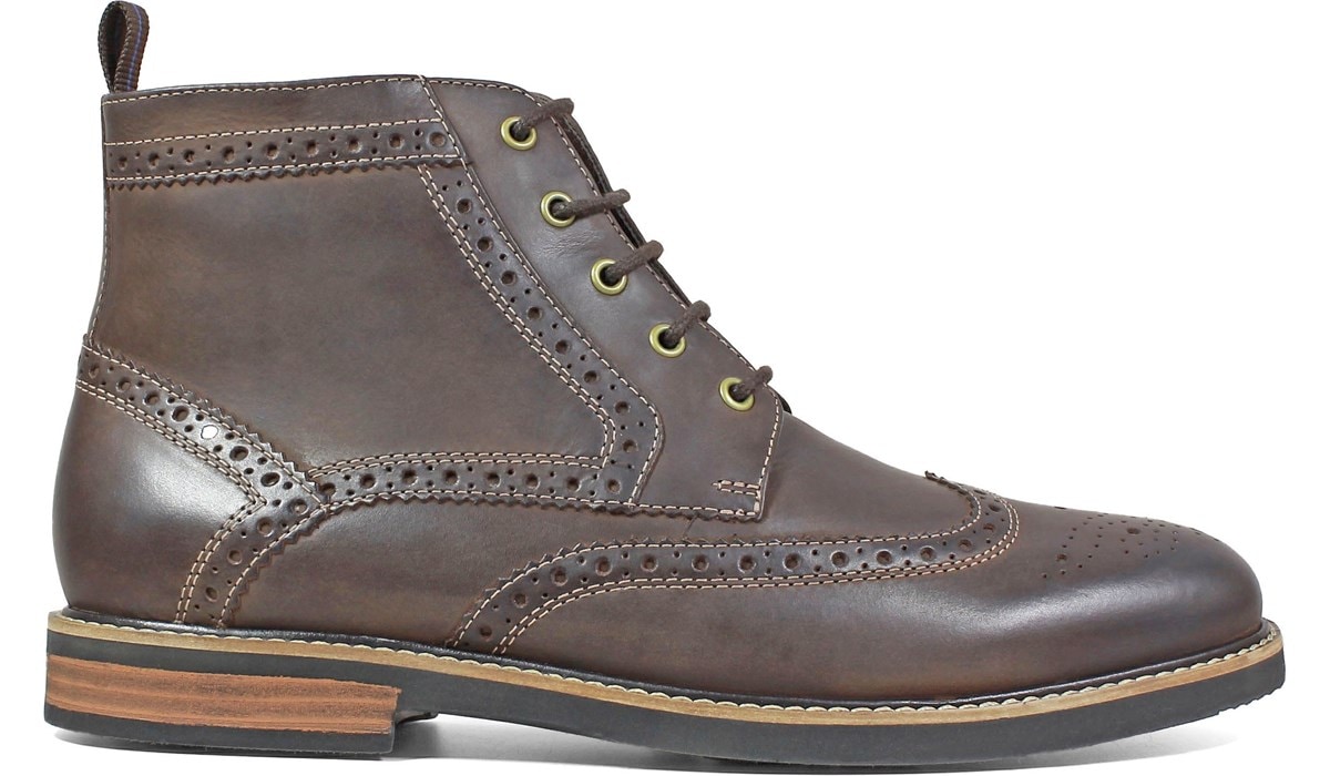 Nunn Bush Men's Odell Medium/Wide Wingtip Boot | Famous Footwear