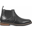 Black Tumbled Leather