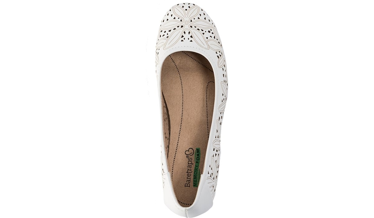 baretraps memory foam flats
