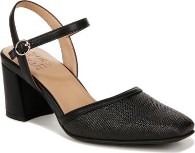 Women's Wave Dress Shoe - Black Straw Fabric