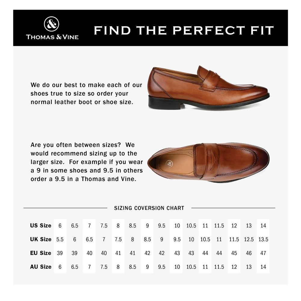 Thomas & Vine Men's Bishop Apron Toe Penny Loafer | Famous Footwear