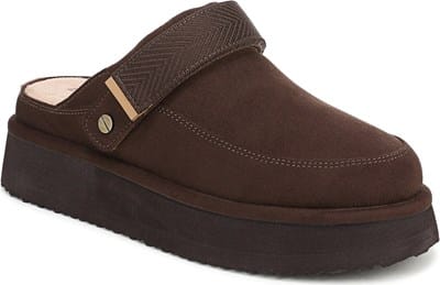 Women's Chill Out Clog - Dark Umber Microsuede
