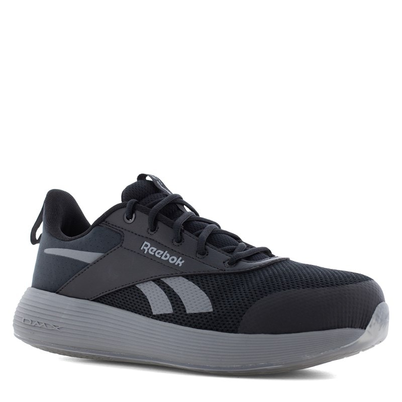 Reebok Work Men's Dmx Air Composite Toe Work Sneakers (Black/Grey) - Size 7.0 W