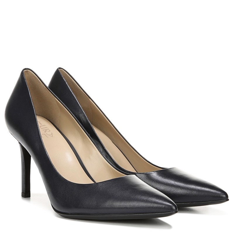 Naturalizer Women's Anna Pump Shoes (Inky Navy Leather) - Size 7.0 M