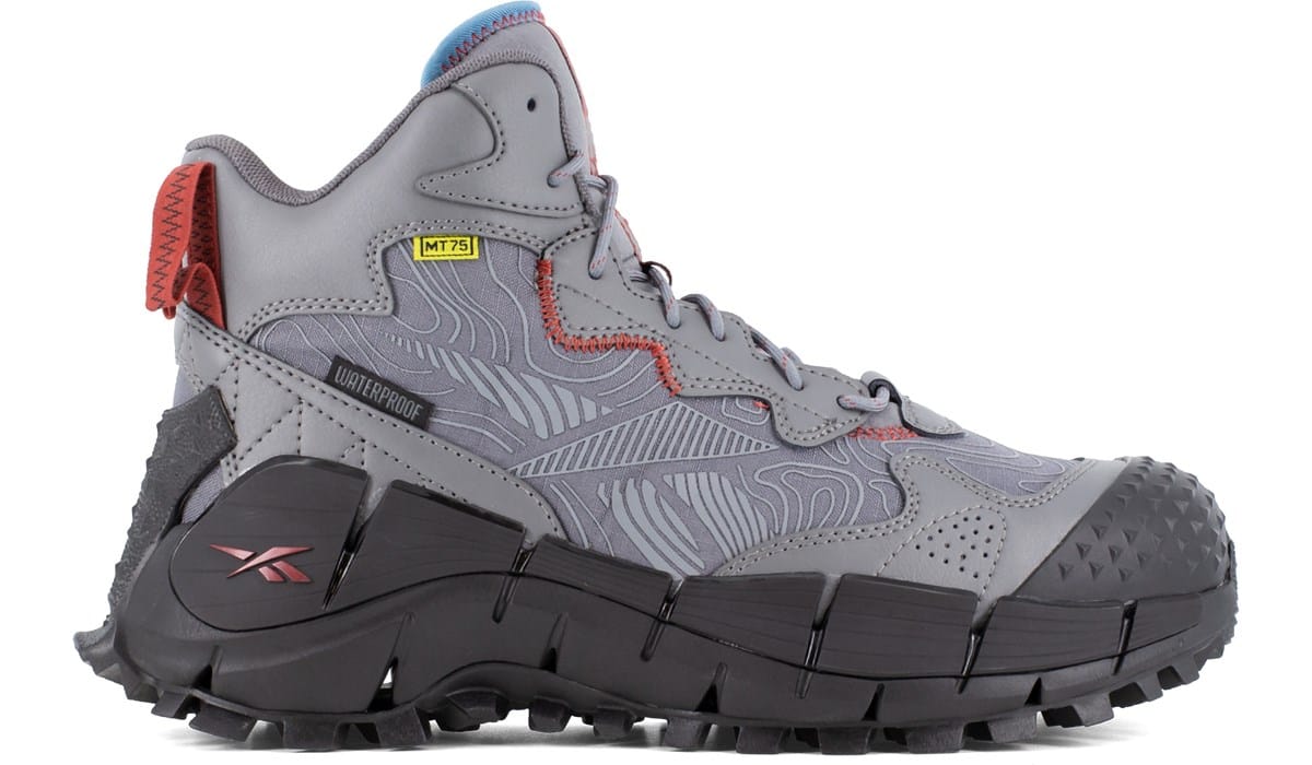 Reebok Zig Work Sneaker Men\'s Composite Toe Shoe Sz  M 14 Safety Gray Reebok Zig Pulse Work - RB3016 - Men main image 2