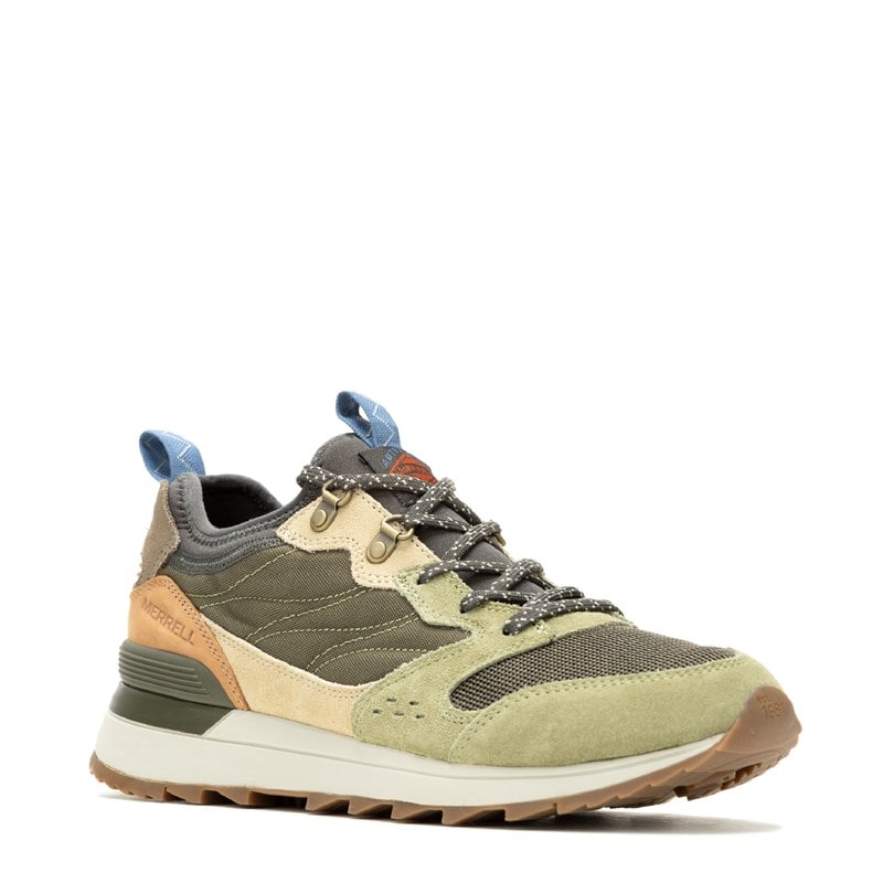 Merrell Men's Alpine 83 Trail Sneakers (Olive/Multi) - Size 9.0 M