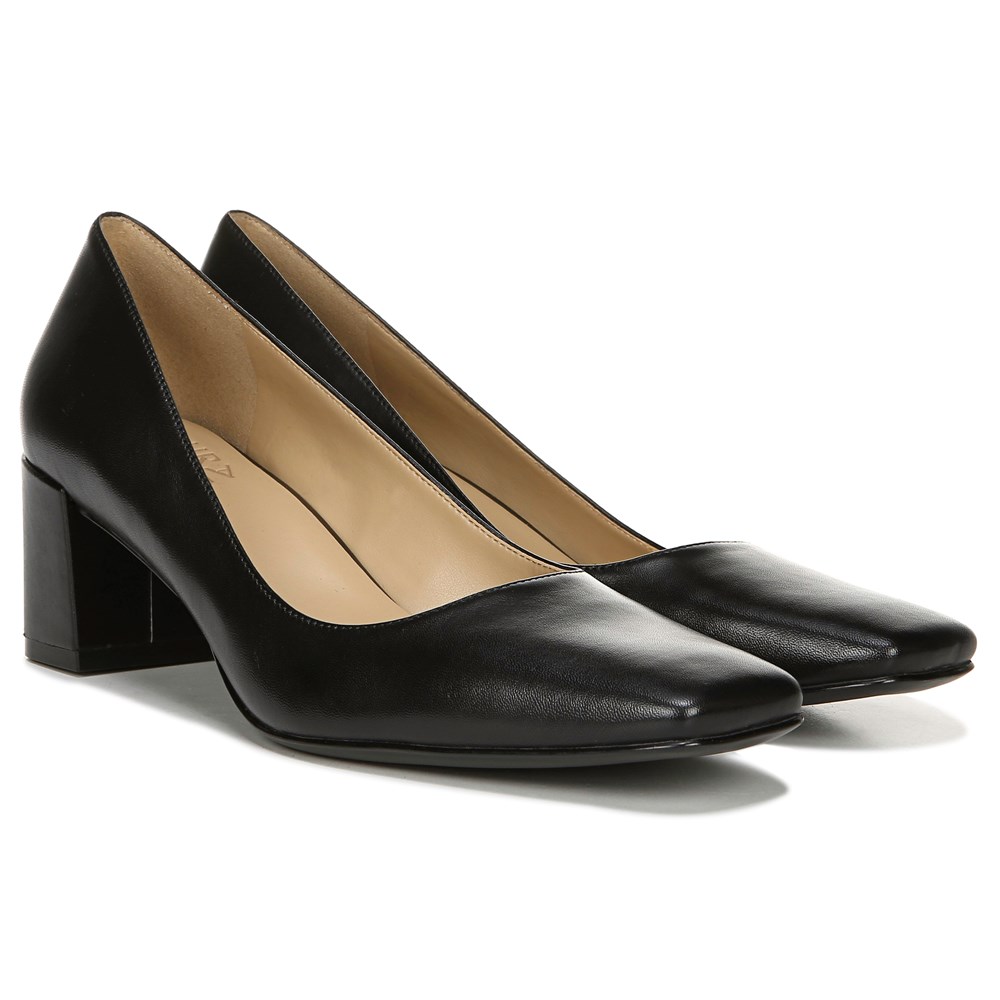 Naturalizer Women's Karina Narrow/Medium/Wide Block Heel Pump