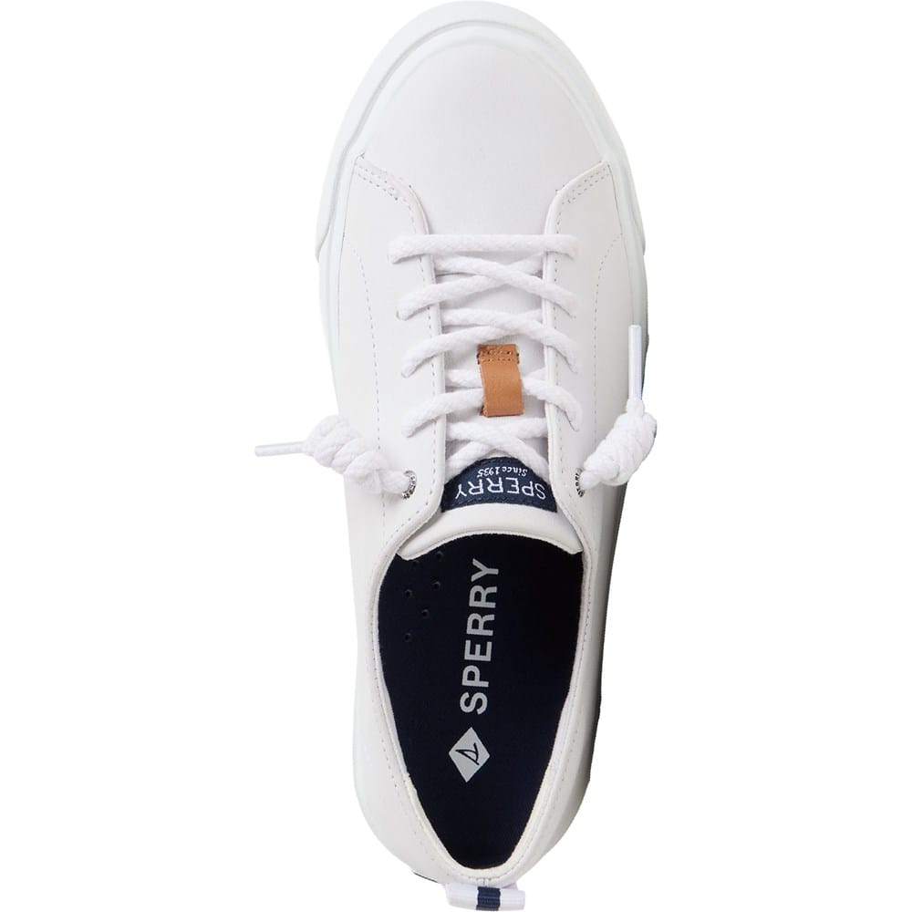 Sperry Scarpa Da Ginnastica Donna Sandy Lace To Toe Platform, Tomala In Pelle, Colore Nero, Taglia 39 EU