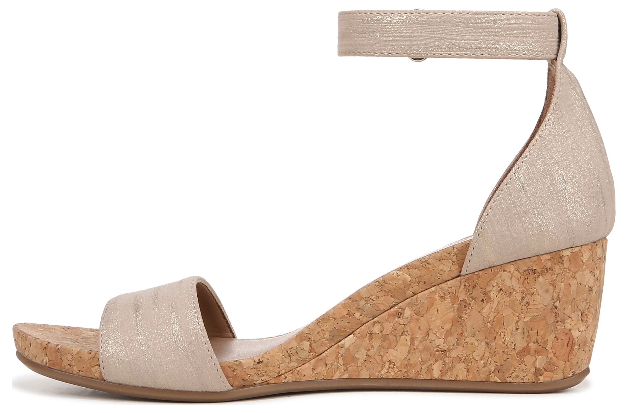 Zenia wedge sandal naturalizer top