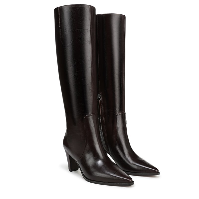 Franco Sarto Women's Jaycen Knee High Boots (Dark Brown Leather) - Size 10.0 M