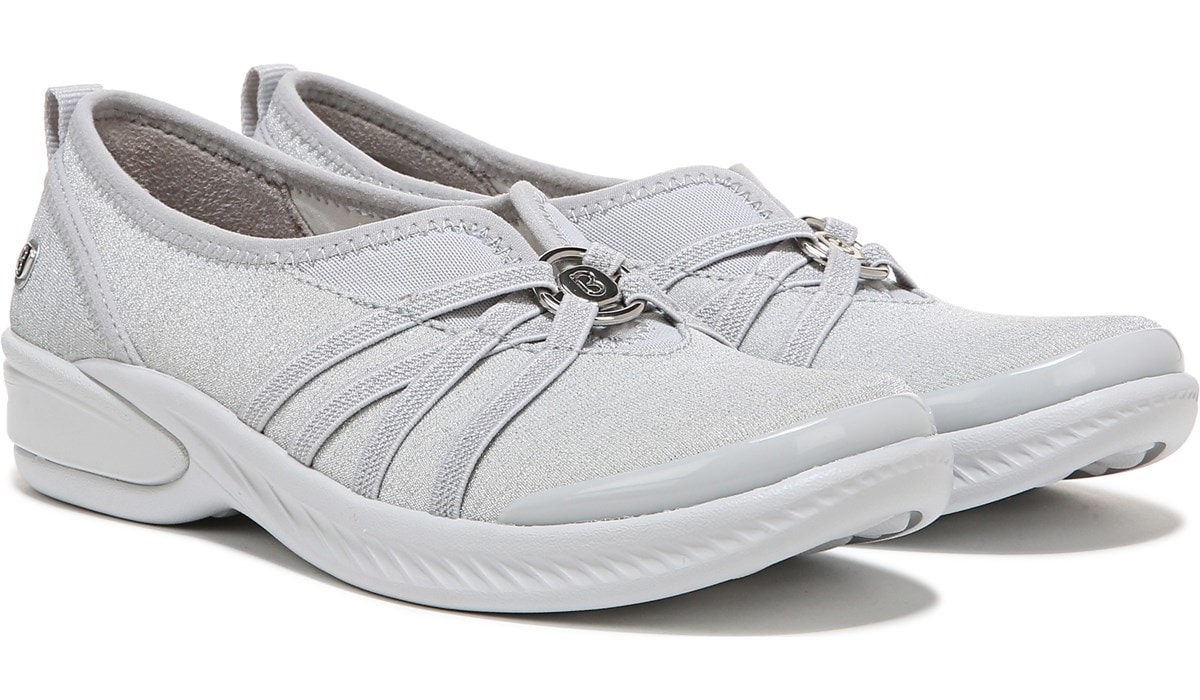 Womens Sneakers Bzees Footwear LifeStride Women's Golden Knit Slip