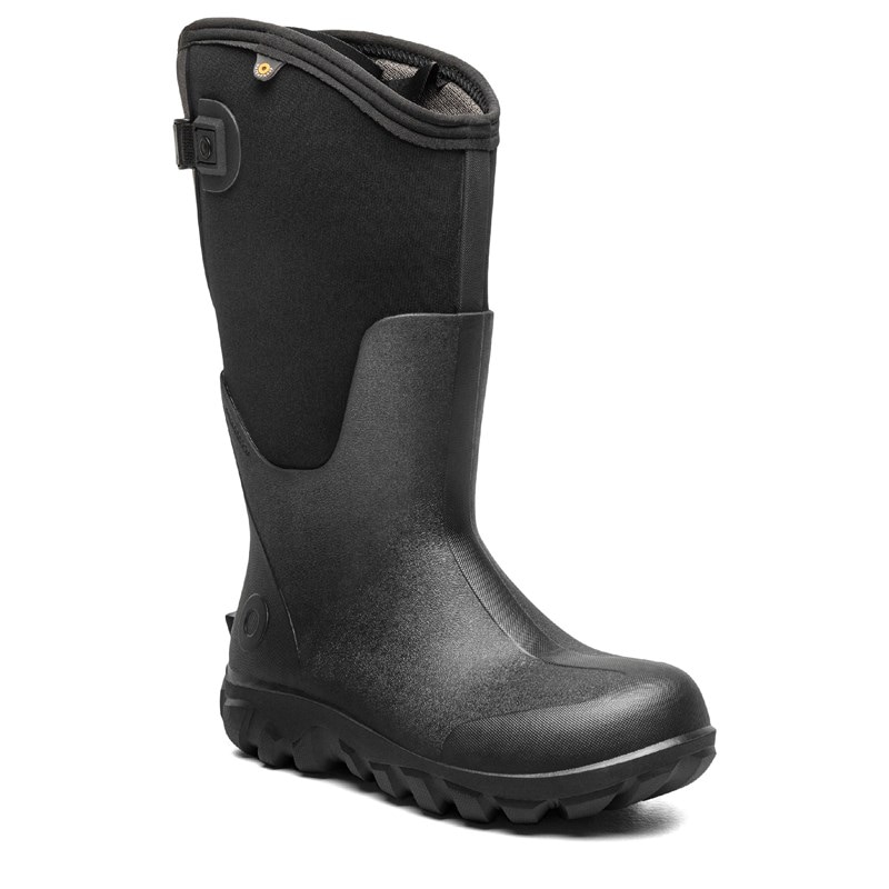 Bogs Women's Classic Seamless Tall Adjustable Waterproof Boots (Black) - Size 12.0 M