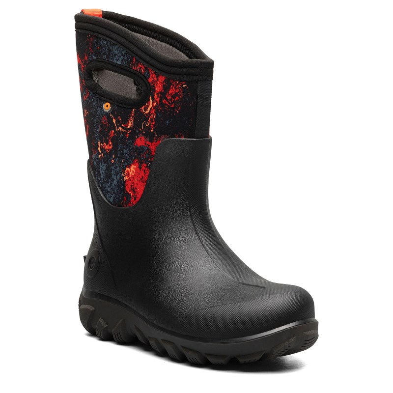 Bogs Kids' Classic Seamless Wp Winter Boot Toddler/Little/Big Kid Boots (Black Multi) - Size 11.0 M