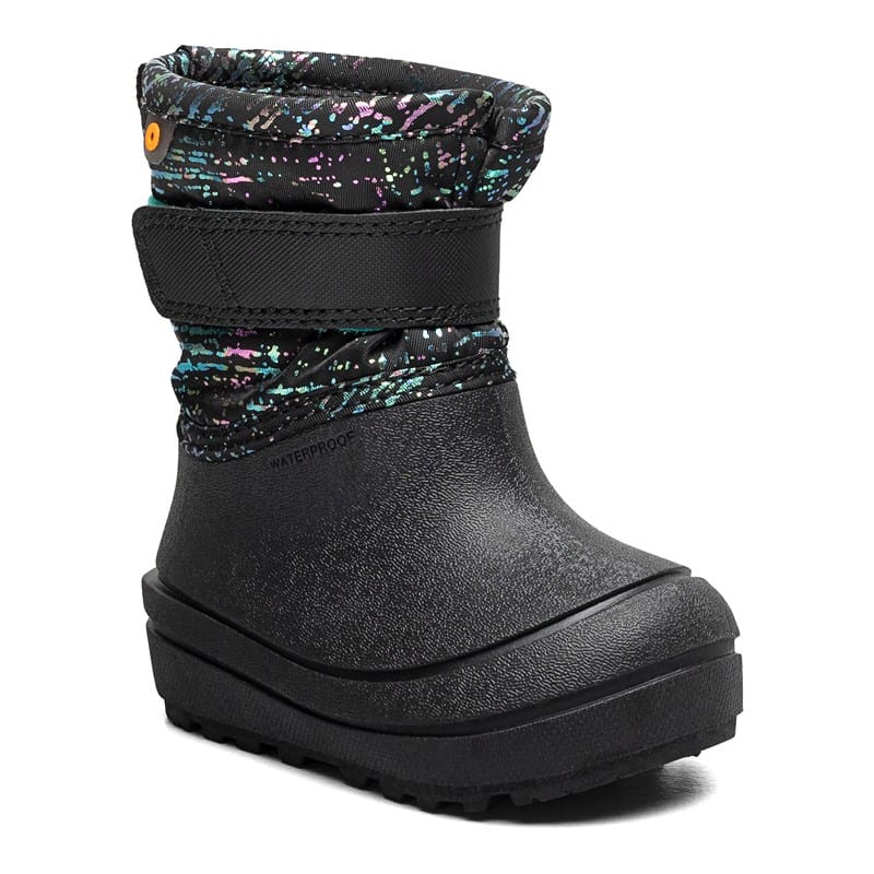 Bogs Kids' Baby Snow Shell Waterproof Winter Boot Toddler Boots (Black) - Size 10.0 M
