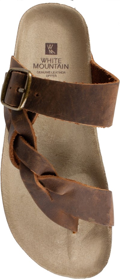 White mountain crawford thong sandal on sale
