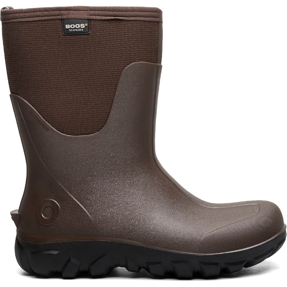 BOGS Classic Mid Men\'s Waterproof Rubber Boots Size 10 Bogs Classic Seamless Mid Insulated Rain Boots - Men main image 3