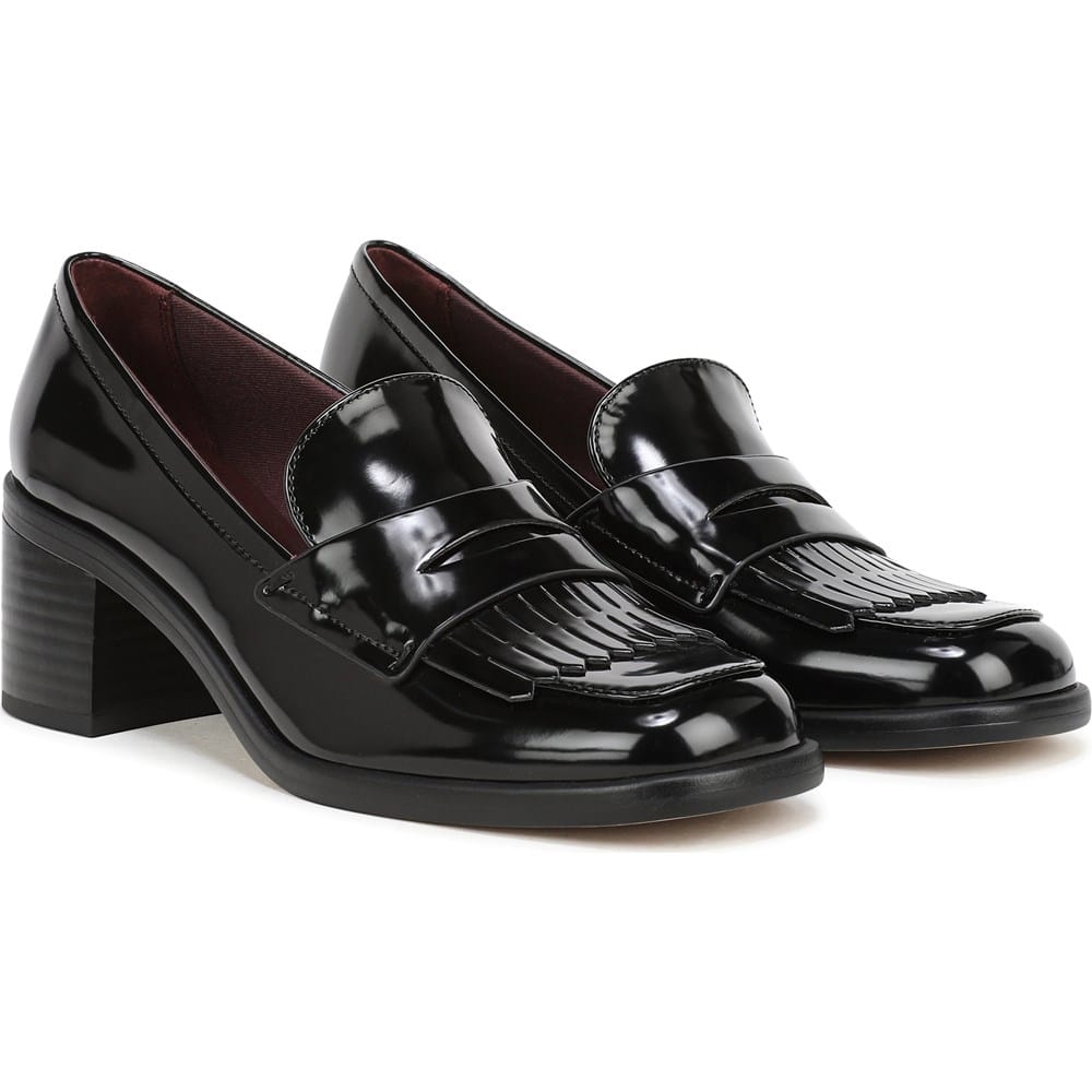ローン・スローン = LONE SLOANE フィリップ・ドリュイエ Franco Sarto Women's Elian Block Heel Loafer | Famous Footwear