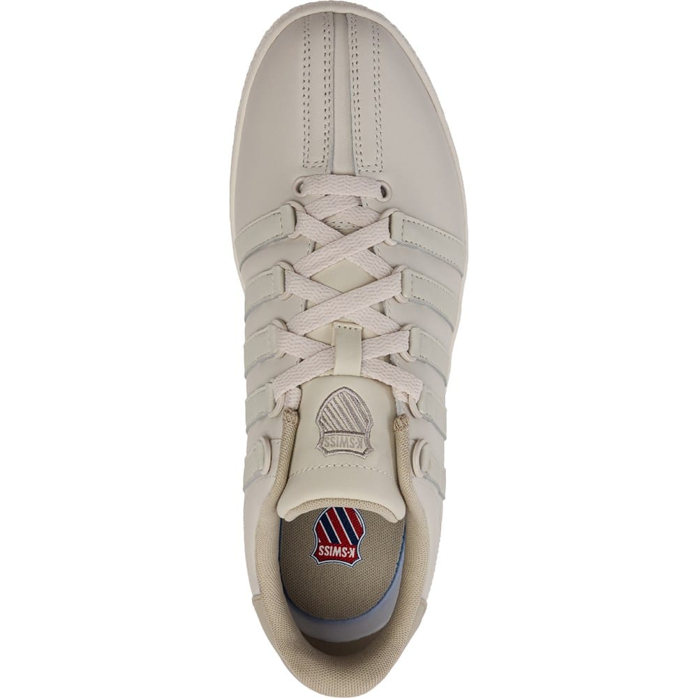 NEW K-Swiss Classic Vintage Sneaker Men\'s Size 10.5 WIDE Sole in Light Gray K-Swiss The Vintage California II Gray White Mens Size 13  main image 3