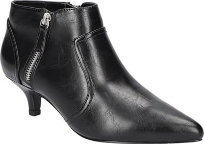 Easy Street Women's Comfort Dress Pumps - Navy Blue Heels With Flexible Sole & Cushioned Fit (Size 7.5 Wide)