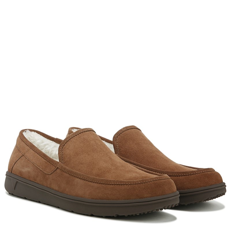 Vionic Men's Gustavo Slipper Shoes (Toffee Suede) - Size 12.0 M