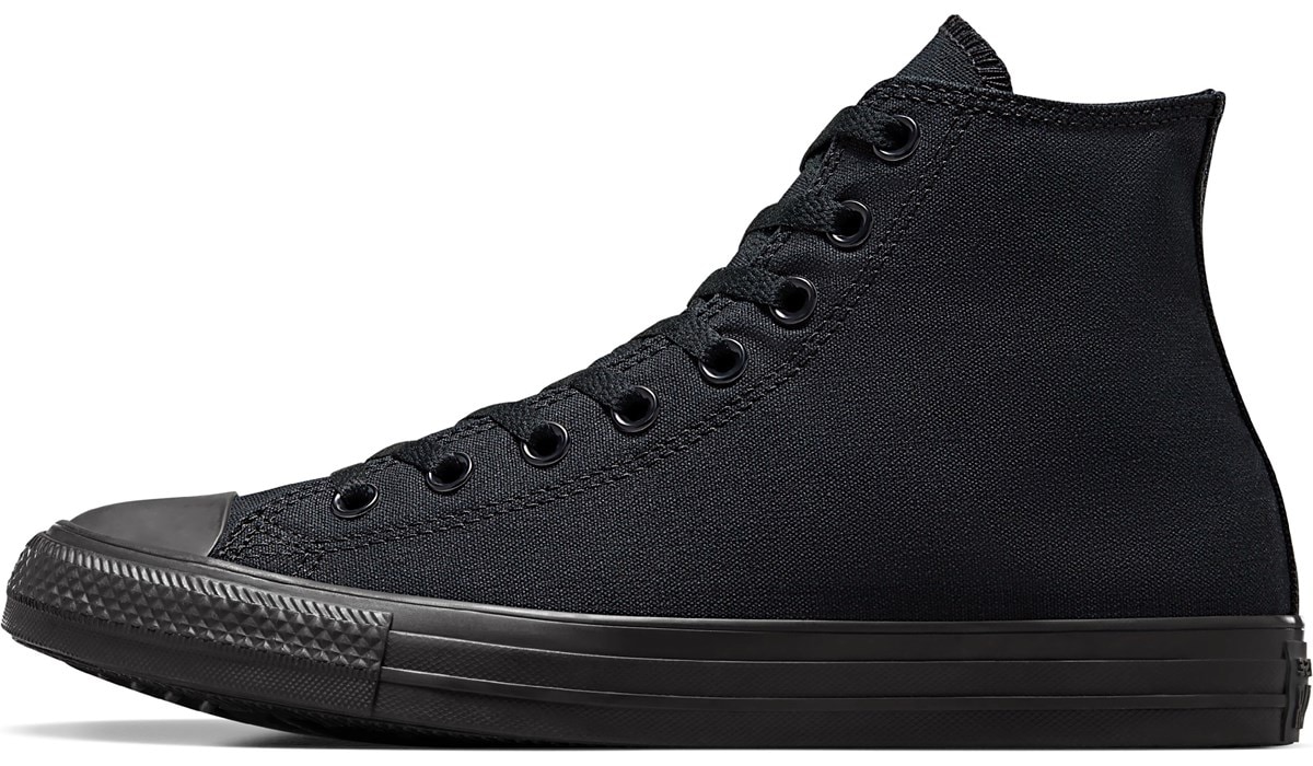 blacked out converse high tops