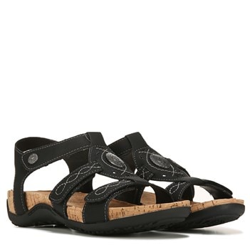 Bearpaw Women's Ridely II Wide Comfort Footbed Sandal