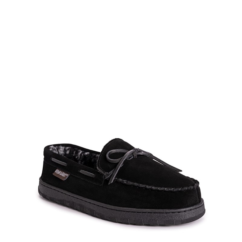 Muk Luks Men's Paul Moccasin Slipper Shoes (Black) - Size 12.0 M