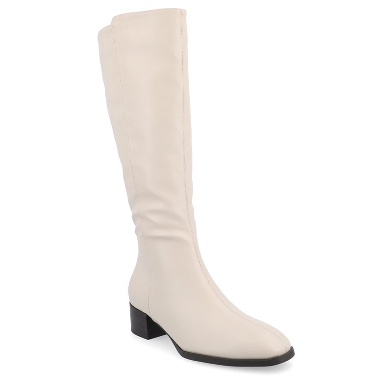 Journee Women's Devri X-Wide Calf Tall Boots (Bone) - Size 7.0 M