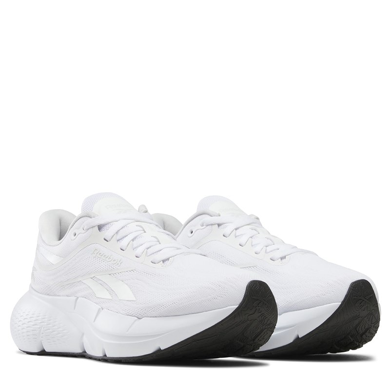 Reebok Women's Zignition Sneakers (White/White/Grey) - Size 8.5 M