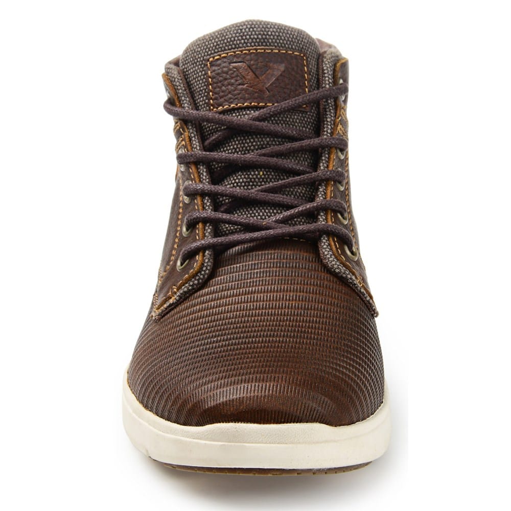 Territory Magnus Boots Men\'s Sz 13 Brown Casual Leather Sneaker Lace Up Territory Men main image 4