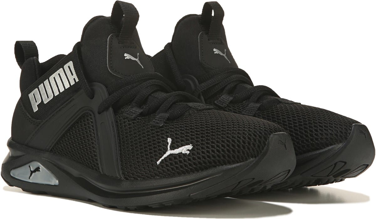 PUMA Women's Enzo 2 Sneaker Black, Sneakers and Athletic Shoes, Famous  Footwear