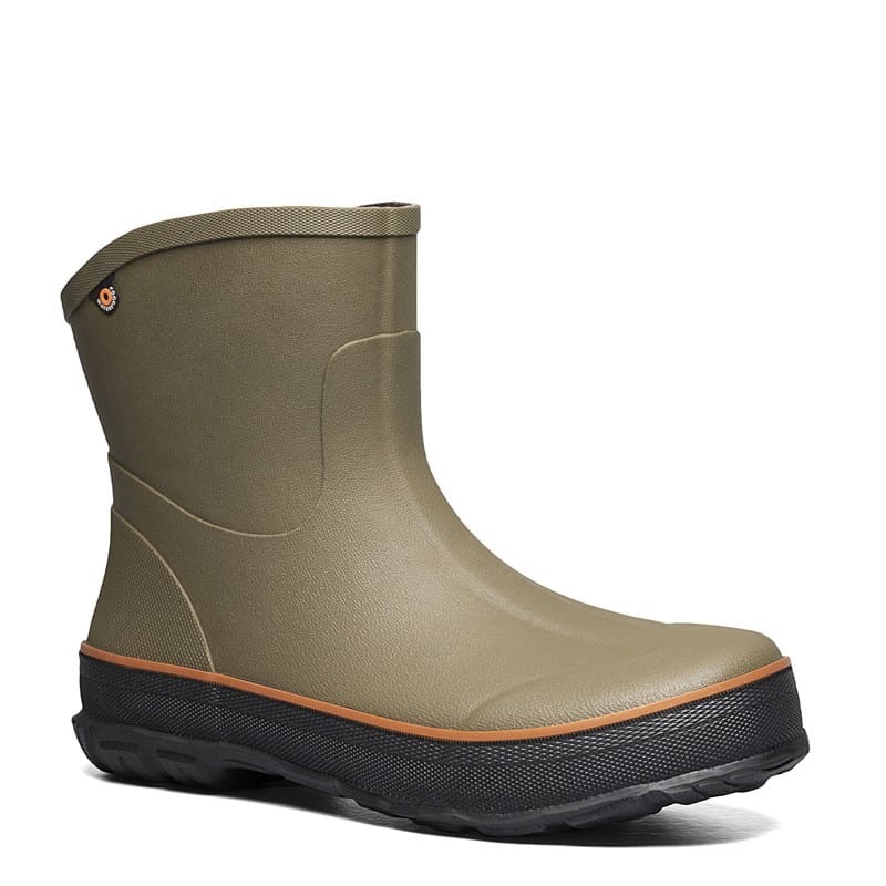 Bogs Men's Digger Mid Waterproof Slip On Boots (Olive) - Size 12.0 M