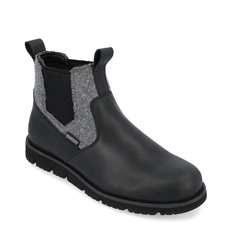 Territory Men's Canyonlands Water Resistant Chelsea Boots (Brown Leather) - Size 13.0 M