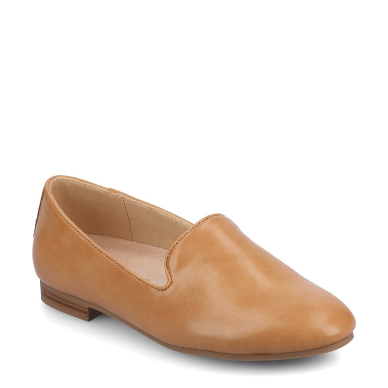 Journee Women's Ishani Medium/Wide Ballet Flat Shoes (Tan) - Size 6.0 W