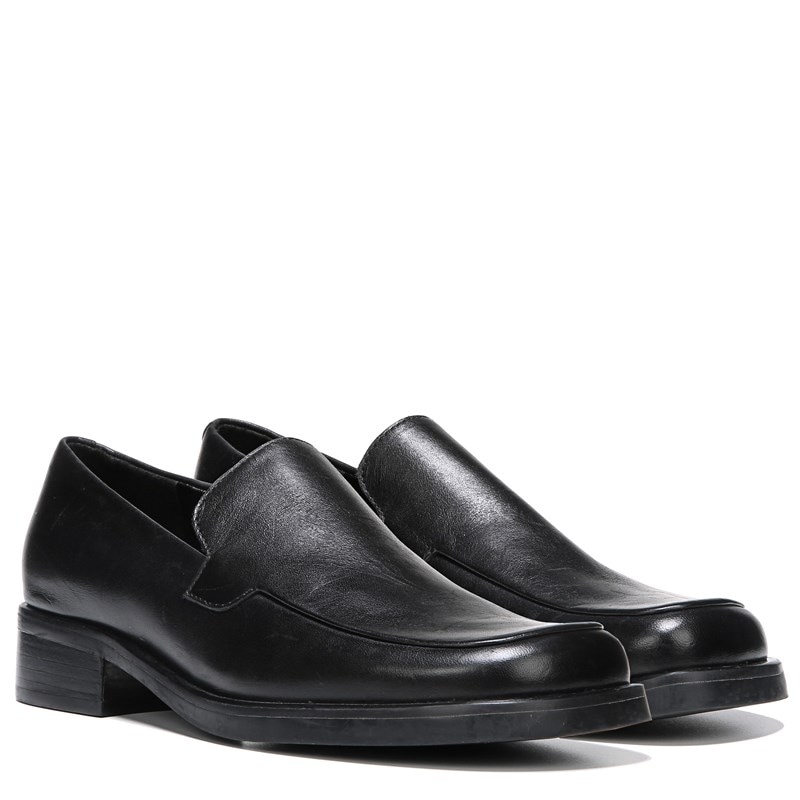 Franco Sarto Women's Bocca Loafers (Black Leather) - Size 6.5 N