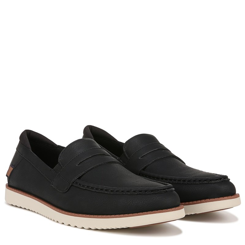 Dr. Scholl s Wide Width Sync Penny Loafer Men s Black Size 9.5 Loafers Penny