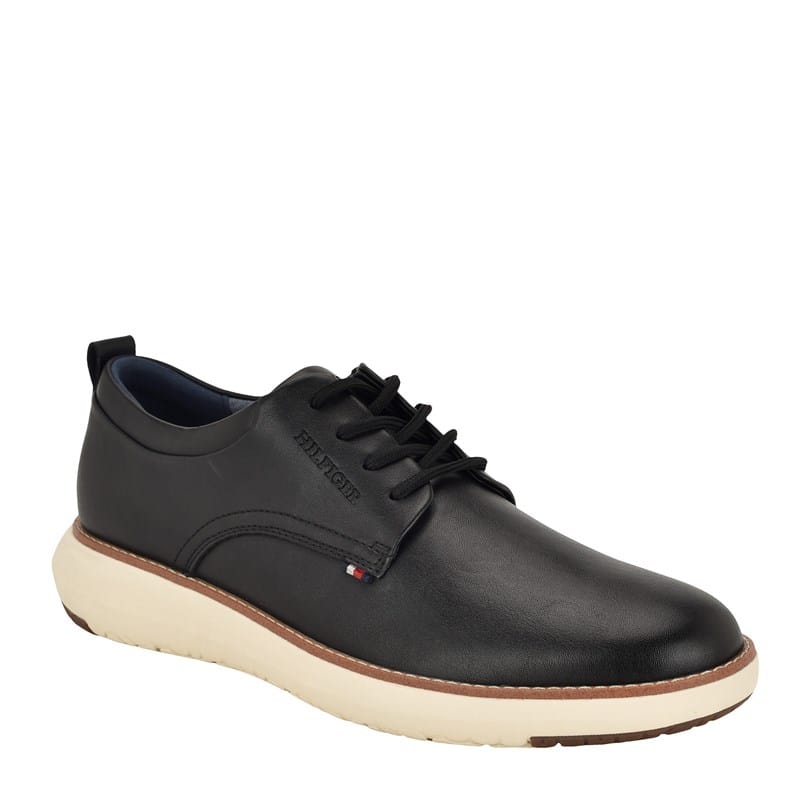 Tommy Hilfiger Men's Foray Oxford Shoes (Black) - Size 10.5 M