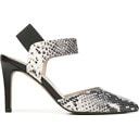 Roccia Snake Print Leather
