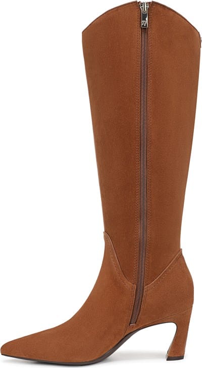 knee length dresses for ladies Dress Boots for Women Blue Leather - Julia Bo | EU 37 main image 1