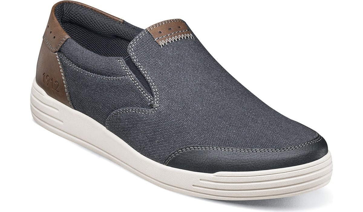 Nunn Bush City Walk Slip On Loafer Shoes Black Nunn Bush Mens Kore City Walk Ez Moc Toe Slip On  main image 3