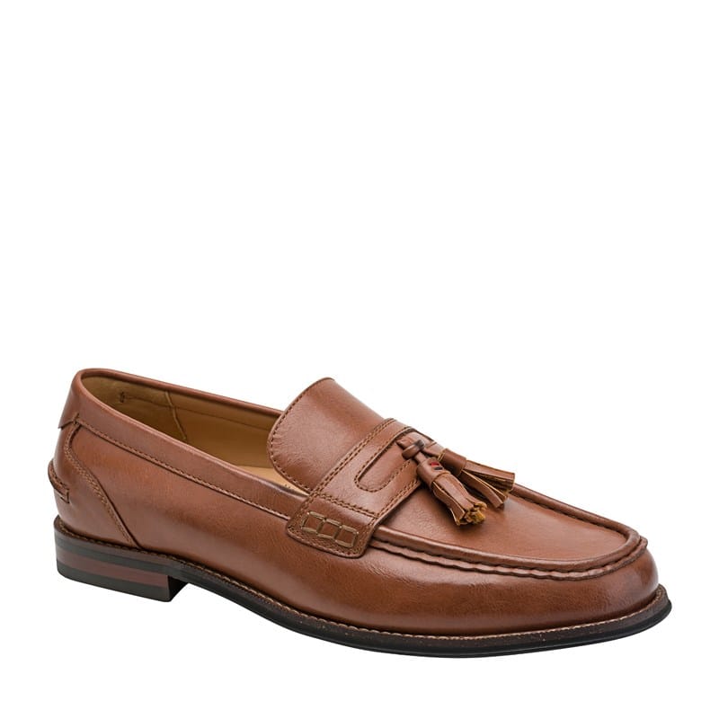 Tommy Hilfiger Men's Sosmo Tassel Loafers (Medium Brown) - Size 8.0 M