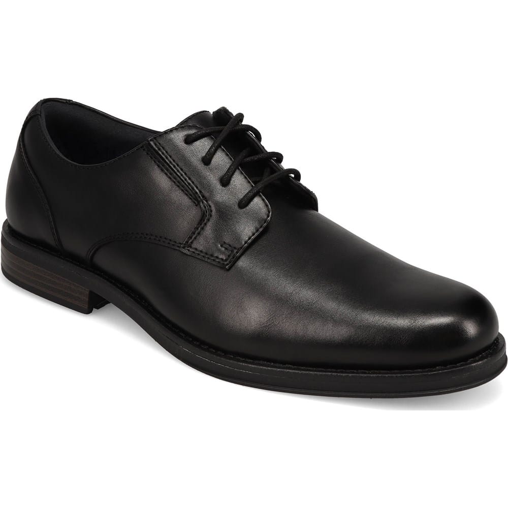 dockers dress shoes Mens 12 M Cap Toe Oxford 90-26267 Brown Faux Leather Lace Up made uppers Dockers Men's Herron Oxford Shoes