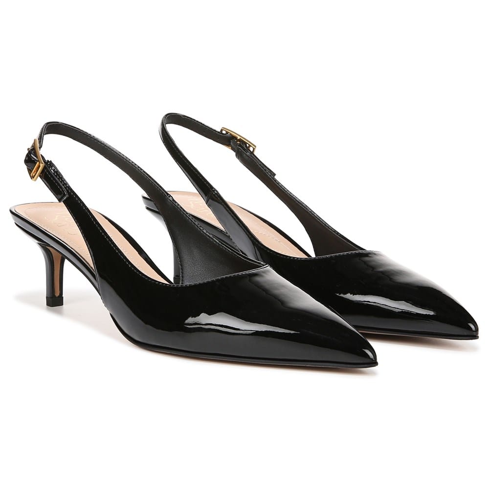 Franco Sarto Women's Leigha Slingback Pumps | 3 Inch Heels With Comfort Technology & Recycled Materials