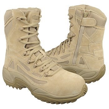"reebok Duty Men's 8" Rapid Response Rb Composite Toe Military Boots (Desert Tan) - Size 6.0 M