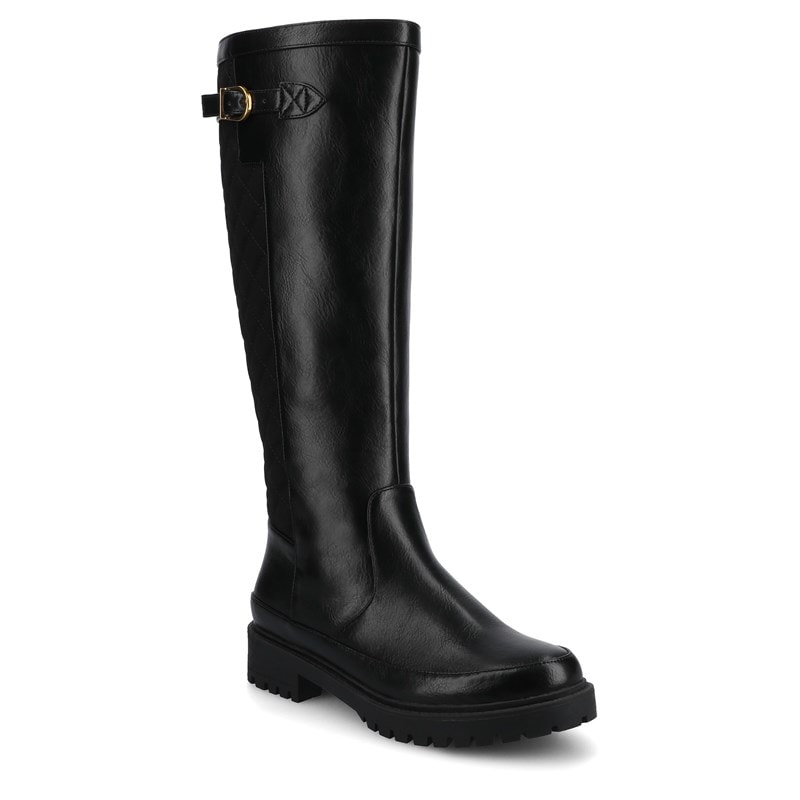 Journee Women's Zemmie Knee High Boots (Black) - Size 7.0 M