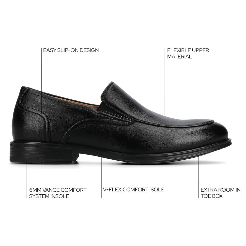 Vance Co Emilio Mens Moc Closed Toe Loafers Vance Co. Men main image 4