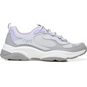 Grey Purple Leather