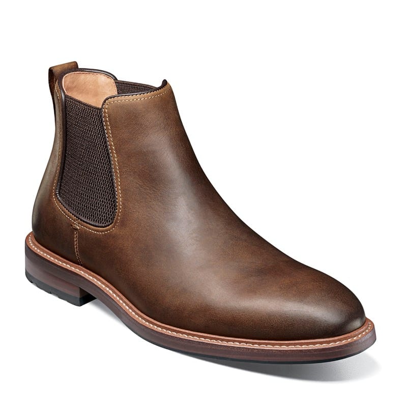 Florsheim Men's Anthem Chelsea Boots (Brown Crazy Horse) - Size 7.0 M