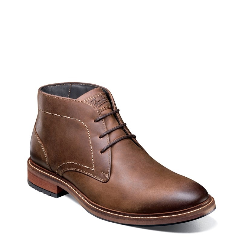 Florsheim Men's Forge Plain Toe Chukka Boots (Brown Crazy Horse) - Size 7.5 W